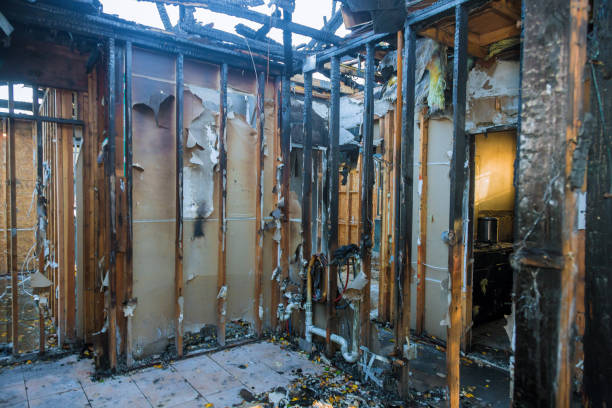 Professional Emergency Fire Cleanup technician working in Paeonian Springs, VA
